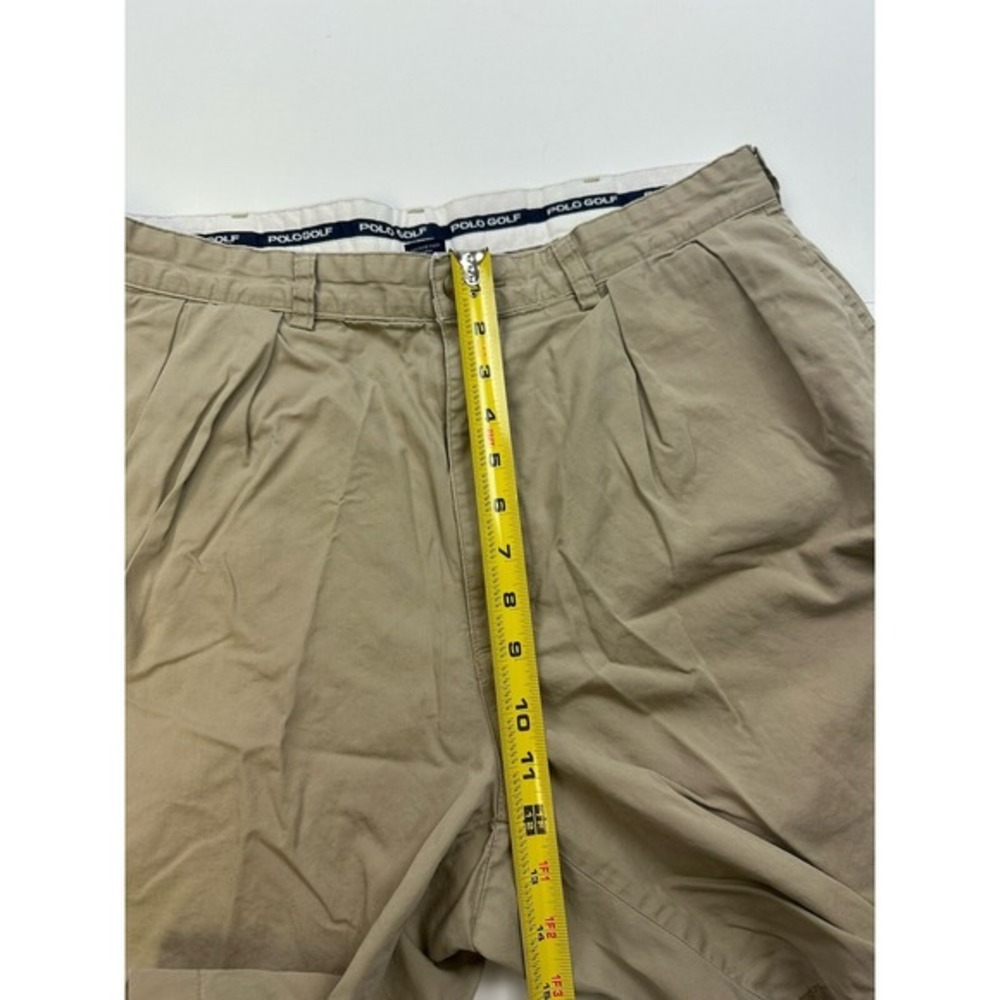 Polo Golf Ralph Lauren Shorts Mens 34 Beige 8" Classic Chino - Picture 7 of 7